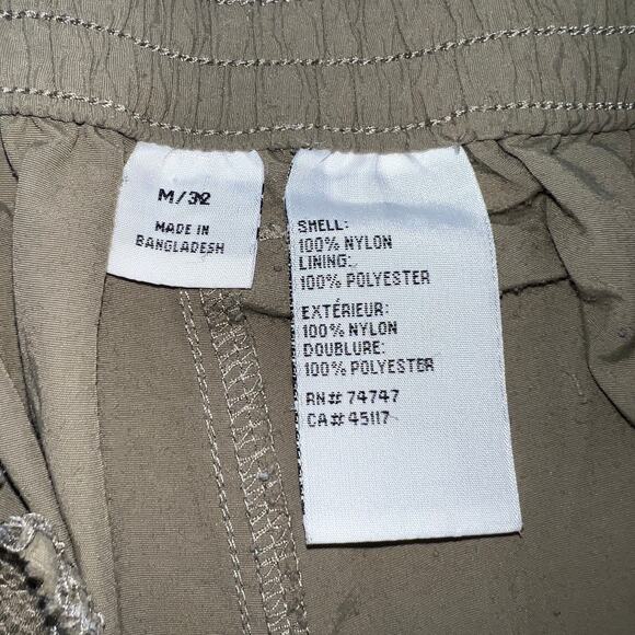 World Wide Sportsman Khaki Tan Convertible Pants Shorts Lightweight Size M (32) - Picture 7 of 11